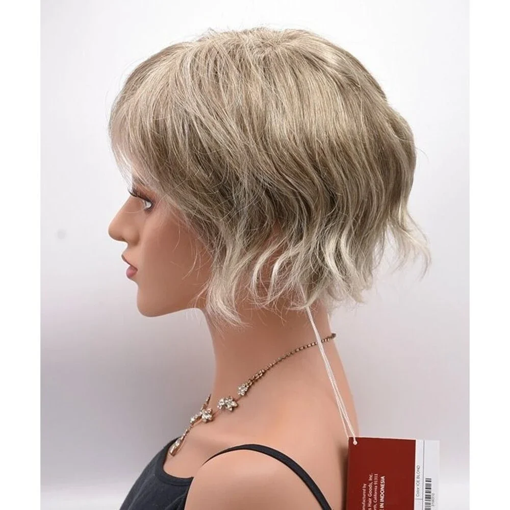 WYATT Wig by RENE OF PARIS, Ice Blonde, Basic Cap, NEW